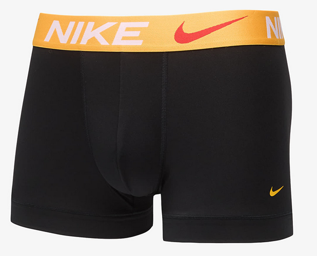 Tre Boxer Nike Essential Micro Dri-Fit - Nero/Grigio/Giallo/Rosso