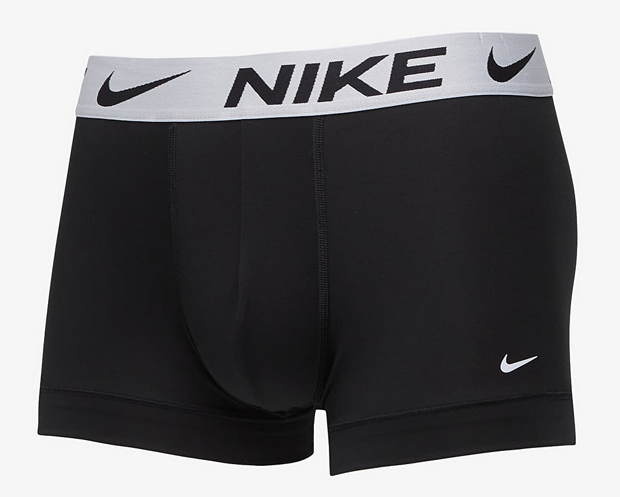 Tre Boxer Nike Essential Micro Dri-Fit - Nero/Grigio/Giallo