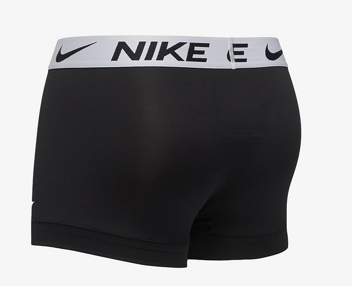 Tre Boxer Nike Essential Micro Dri-Fit - Nero/Grigio/Giallo