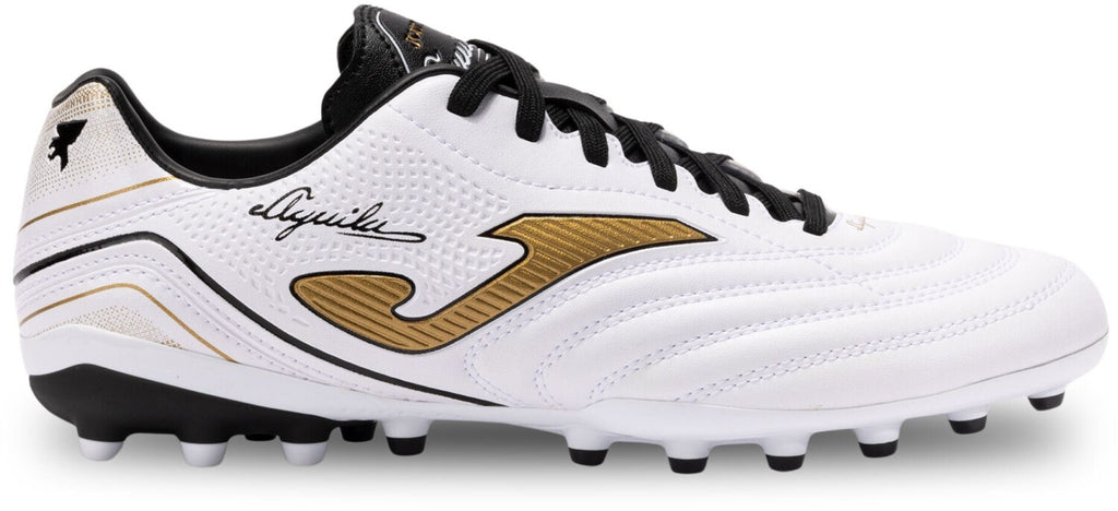 Scarpe Calcetto Uomo Joma Aguila 2502 Turf - Bianco/Oro