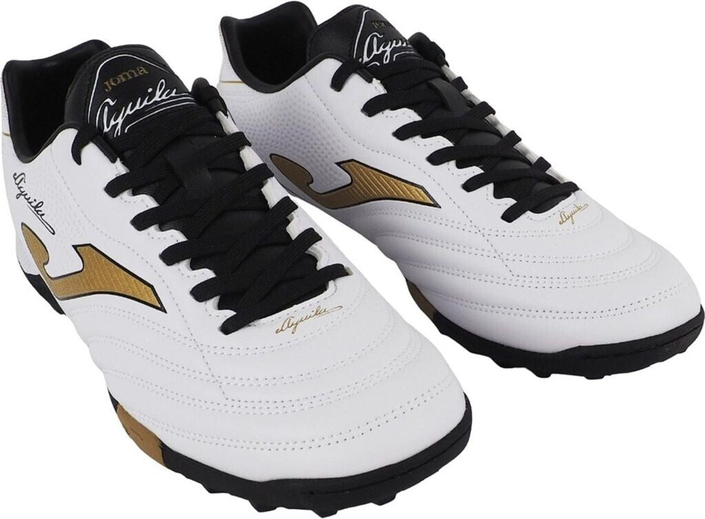 Scarpe Calcetto Uomo Joma Aguila 2502 Turf - Bianco/Oro