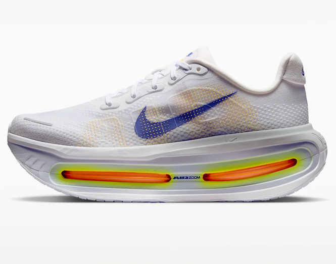 Scarpe Uomo Nike Vomero Premium - Bianco/Arancio
