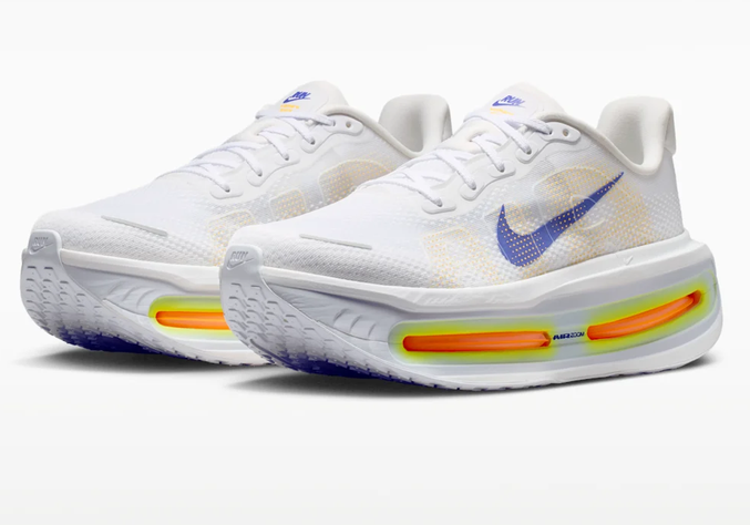Scarpe Uomo Nike Vomero Premium - Bianco/Arancio