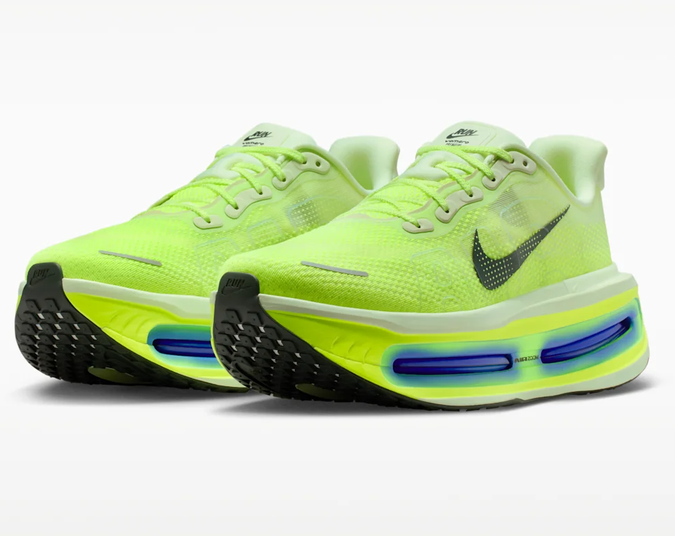 Scarpe Uomo Nike Vomero Premium - Giallo fluo/Blu