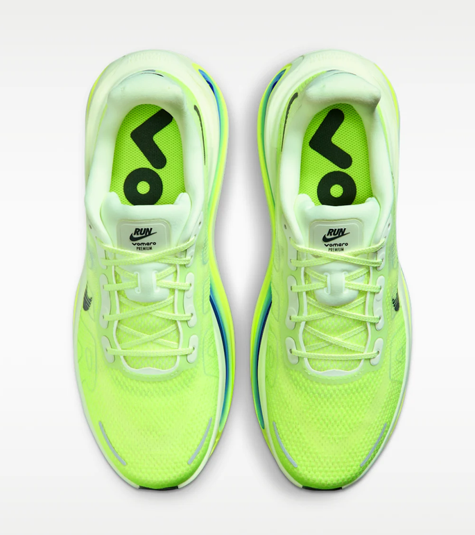 Scarpe Uomo Nike Vomero Premium - Giallo fluo/Blu