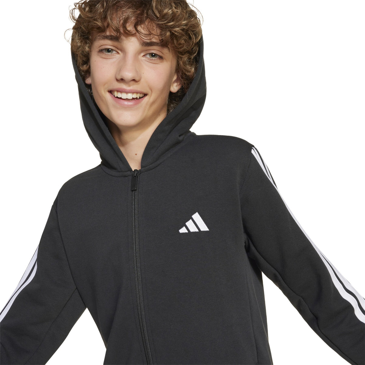 Tuta Ragazzo Adidas Essentials - Nero/Bianco