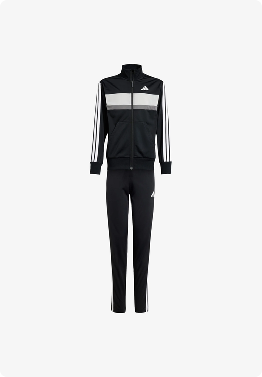 Tuta Ragazzo Adidas 3S Tiberio TS - Nero/Grigio