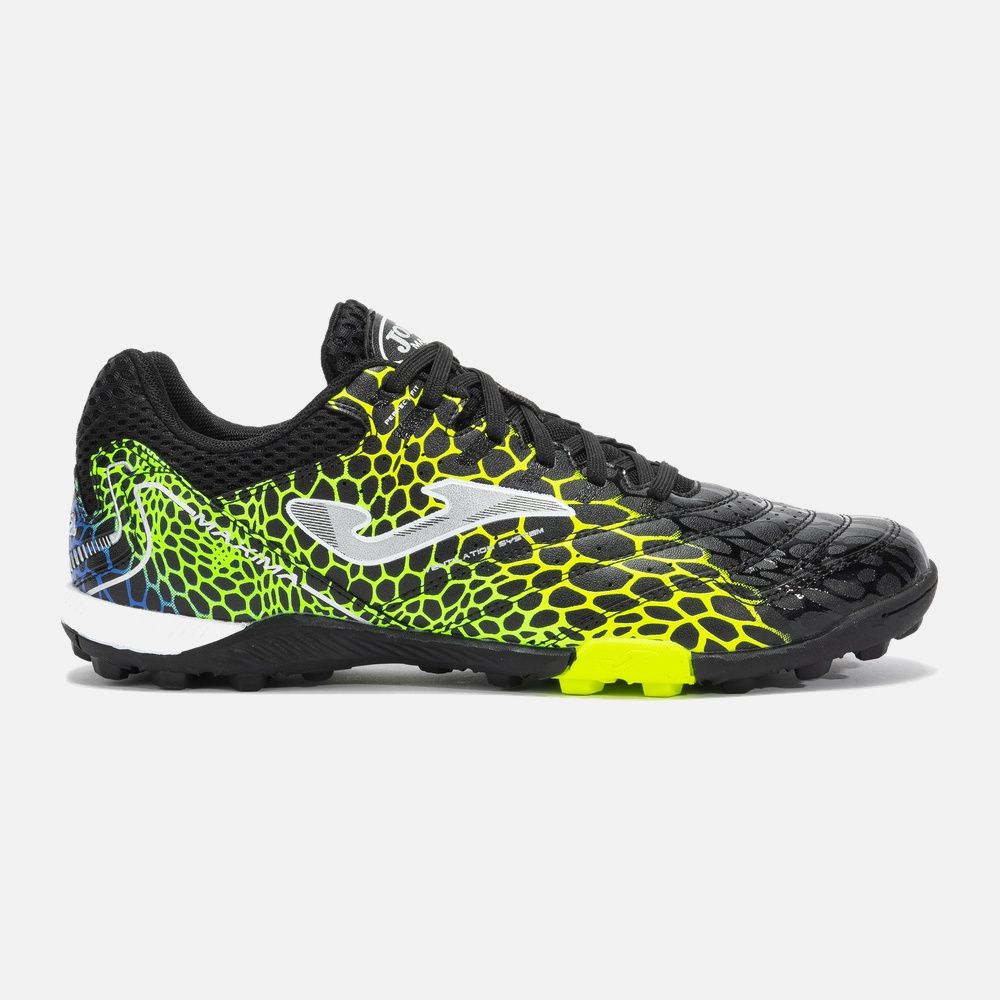 Scarpe Calcetto Uomo Joma Maxima 2531 Turf - Bianco/Giallo/Verde