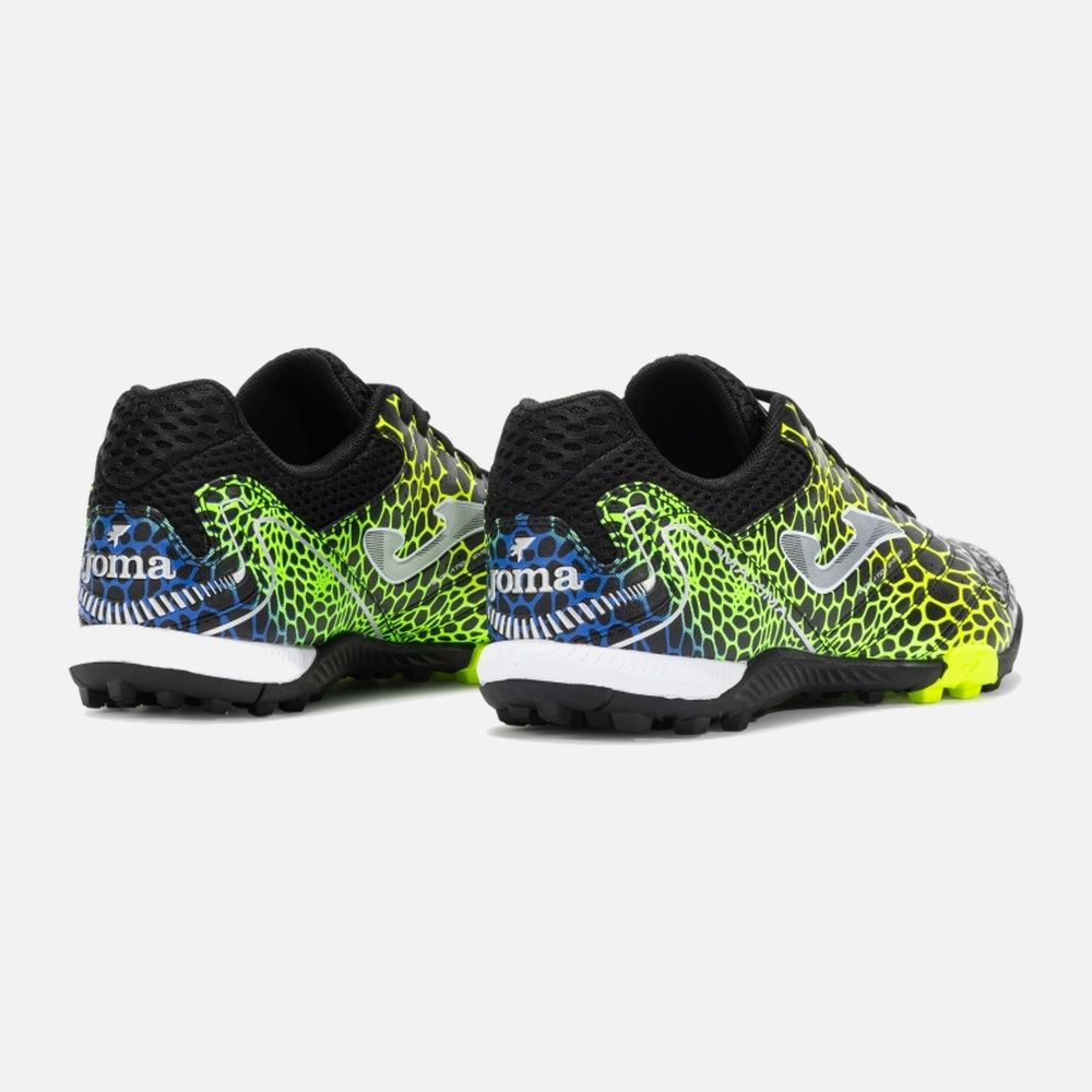 Scarpe Calcetto Uomo Joma Maxima 2531 Turf - Bianco/Giallo/Verde