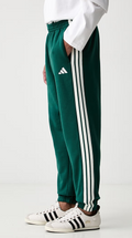 Pantalone Uomo Adidas 3-Stripes - Verde