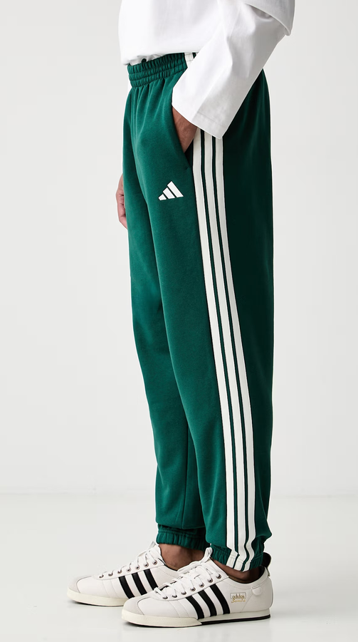 Pantalone Uomo Adidas 3-Stripes - Verde