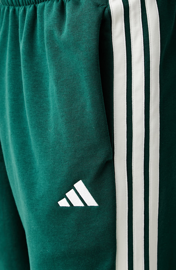 Pantalone Uomo Adidas STADIUM 3S - VERDE in French Terry