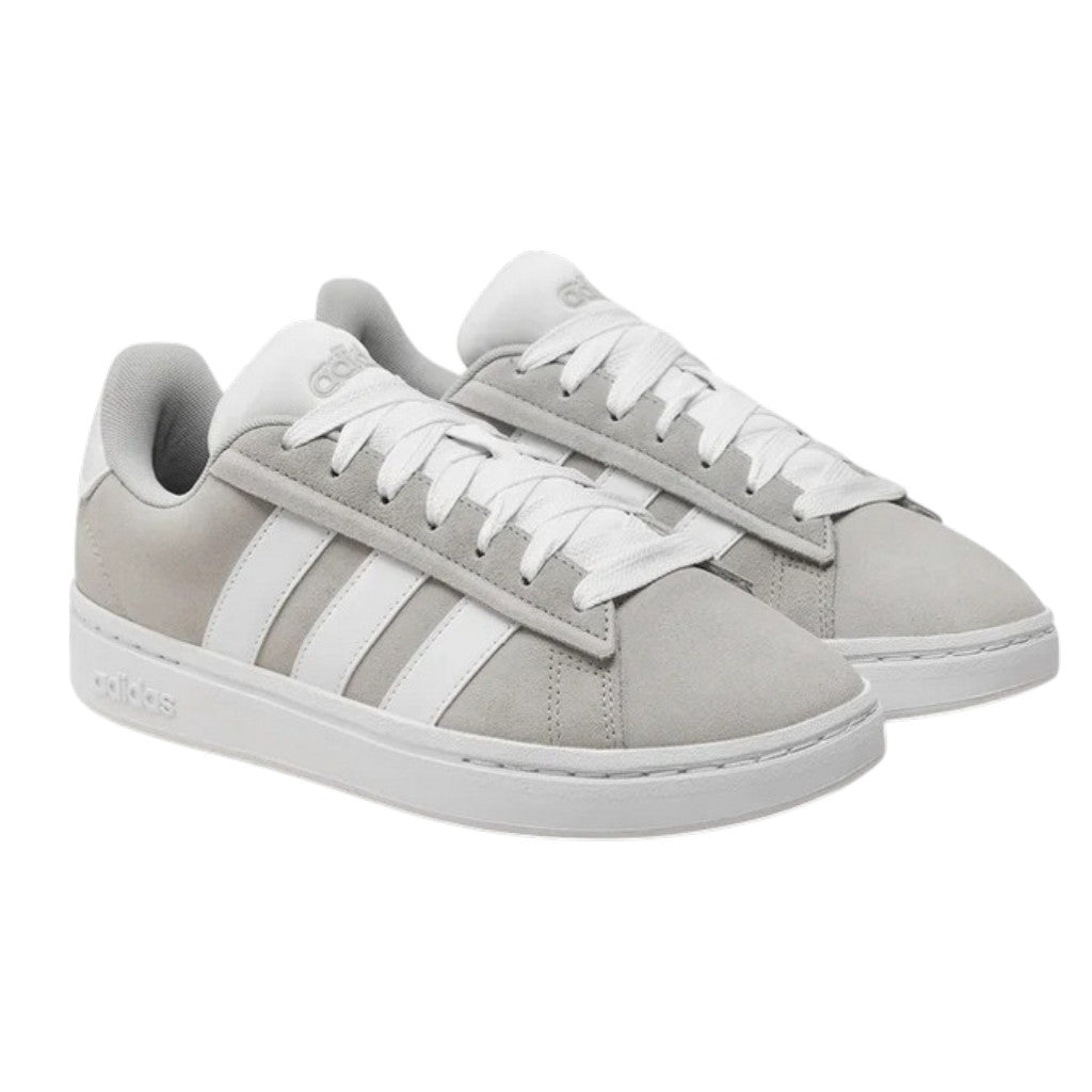 Scarpe Uomo Adidas Grand Court Alpha 00S - Grigio/bianco