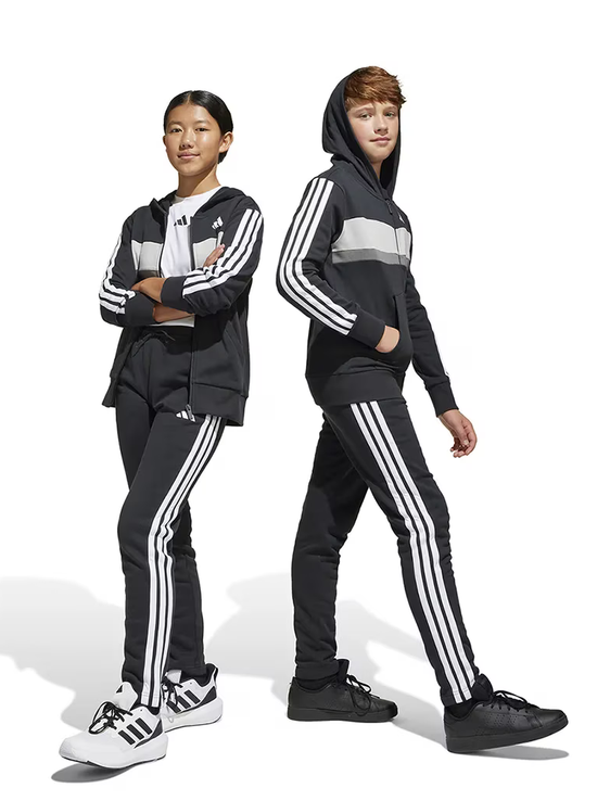 Tuta Unisex Adidas Essentials Tiberio 3-Stripes - Nero