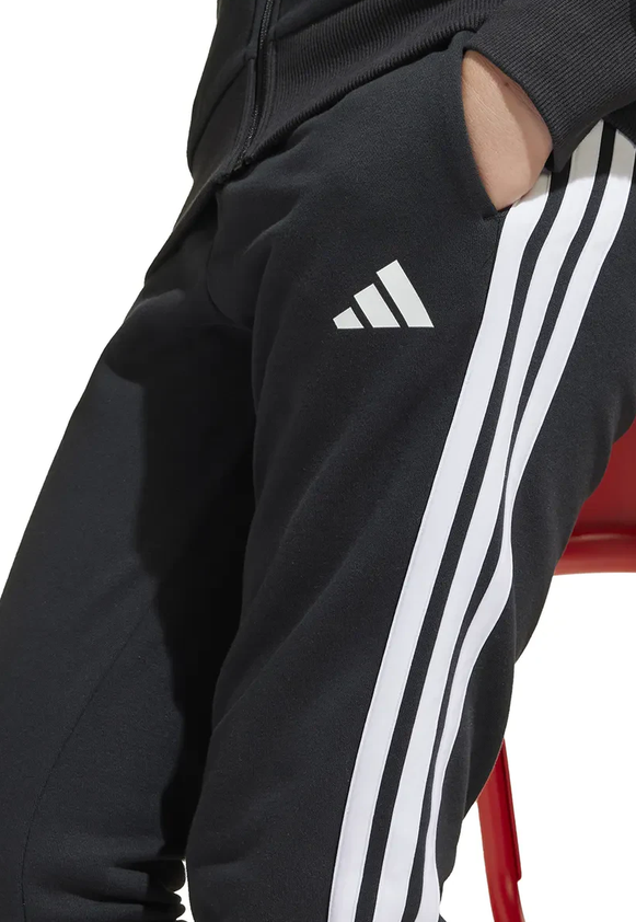 Tuta Unisex Adidas Essentials Tiberio 3-Stripes - Nero