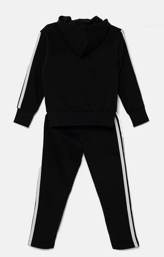 Tuta Unisex Adidas Essentials Tiberio 3-Stripes - Nero