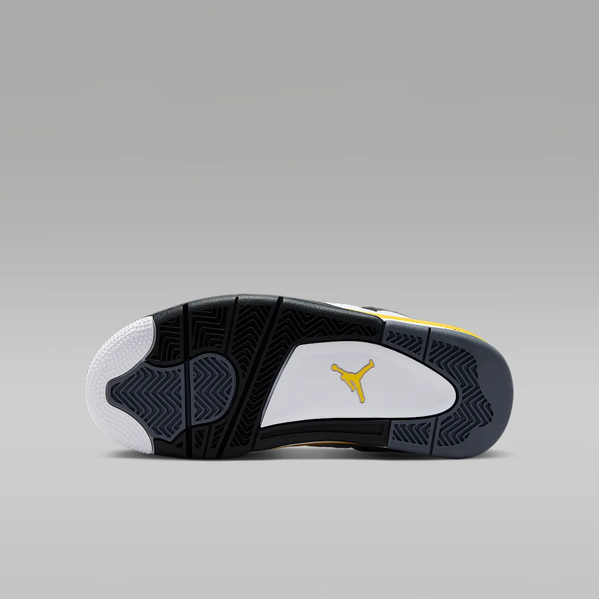 Scarpe Ragazzo nike Air Jordan 4 Retro - Bianco/Giallo