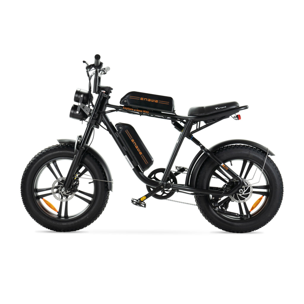 Bicicletta elettrica Engwe M20 stile motociclistico - doppia batteria