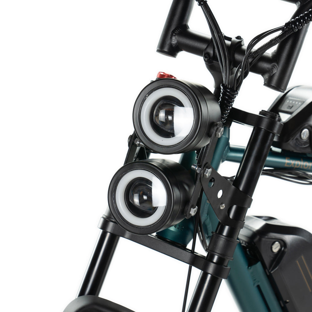 Bicicletta elettrica Engwe M20 stile motociclistico - doppia batteria