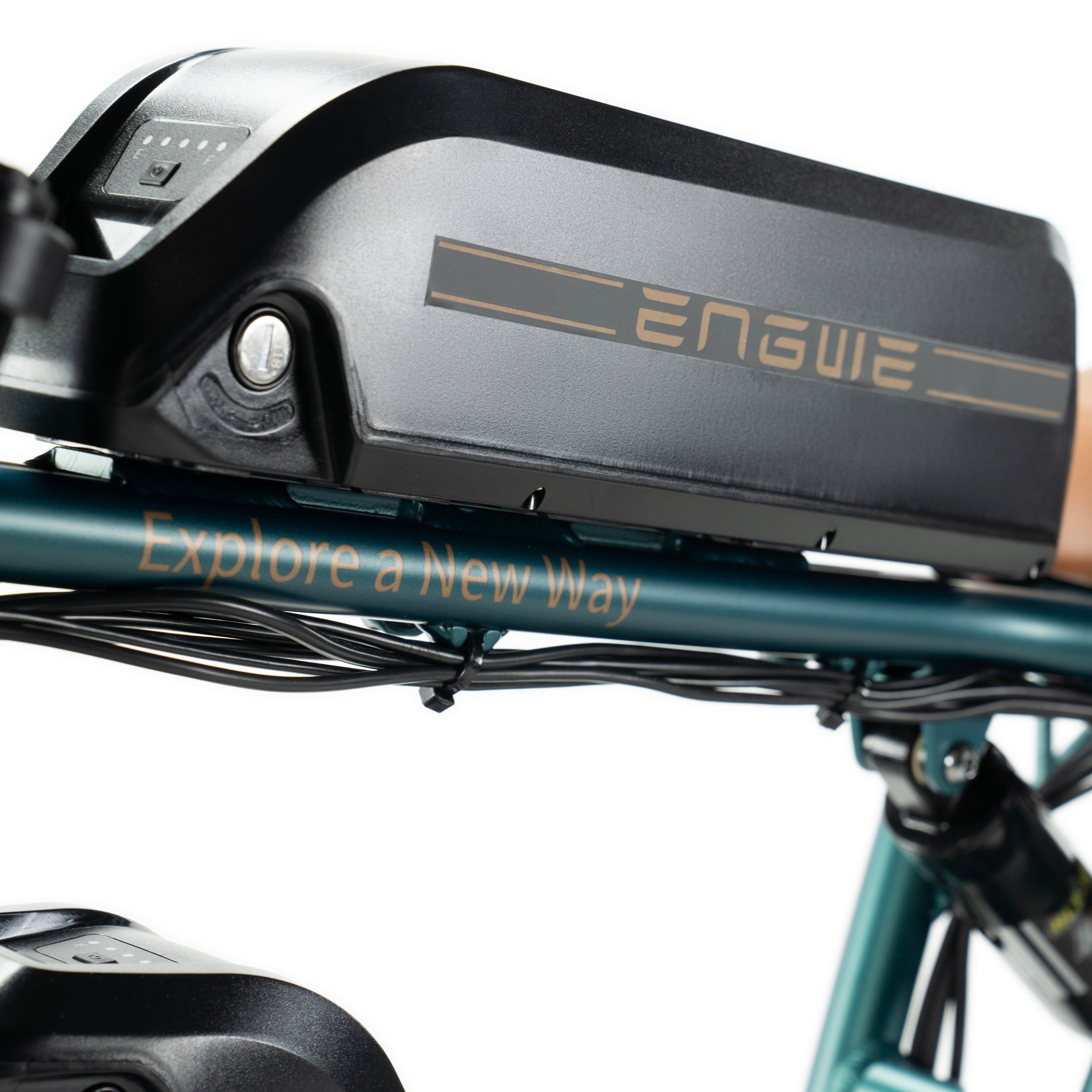 Bicicletta elettrica Engwe M20 stile motociclistico - doppia batteria