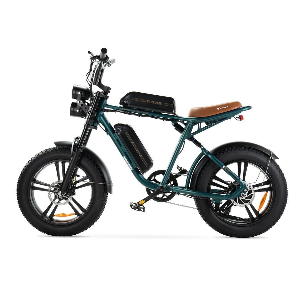 Bicicletta elettrica Engwe M20 stile motociclistico - doppia batteria