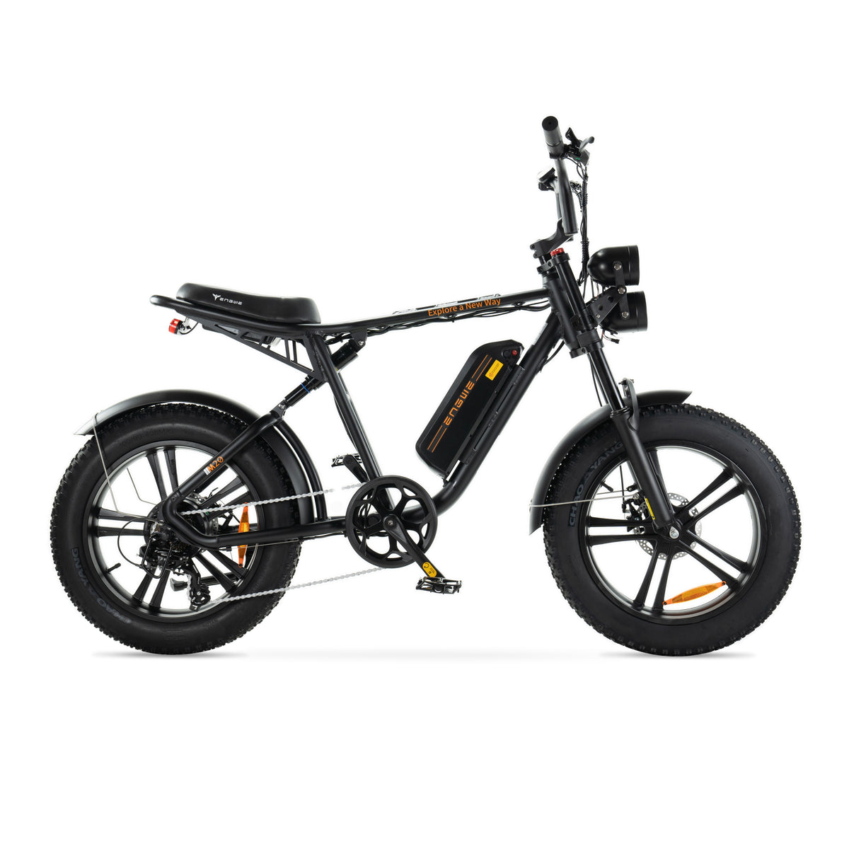 Bicicletta elettrica Engwe M20 stile motociclistico - batteria singola 750w