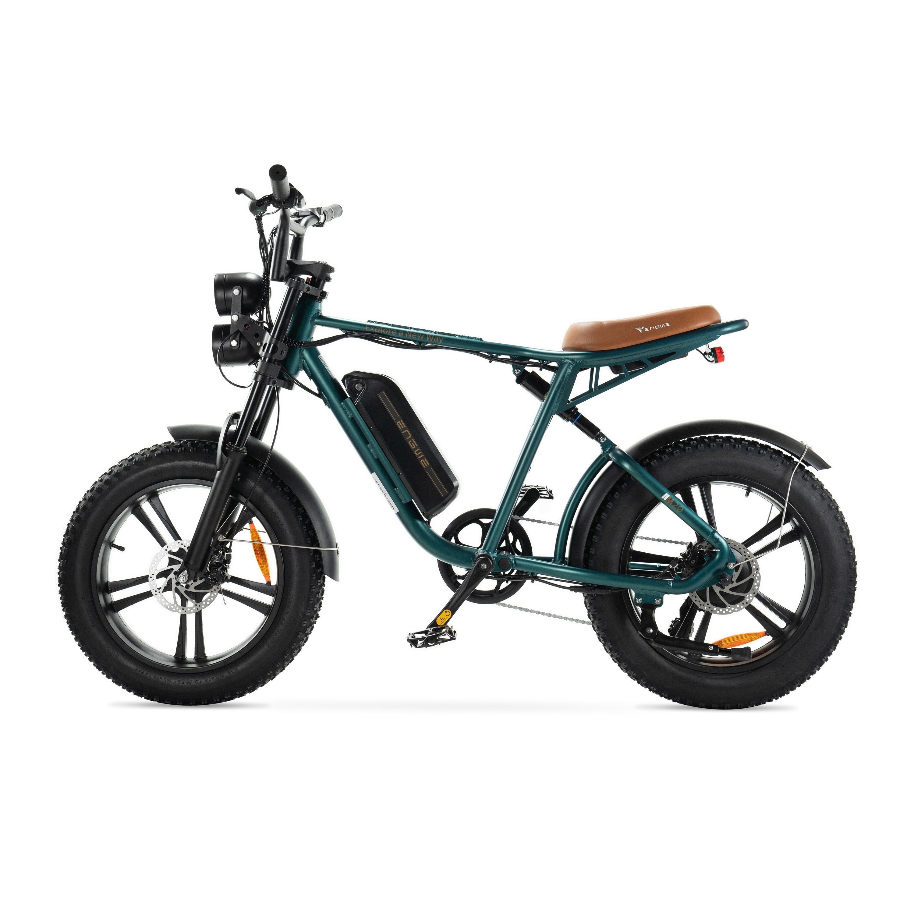 Bicicletta elettrica Engwe M20 stile motociclistico - batteria singola 750w