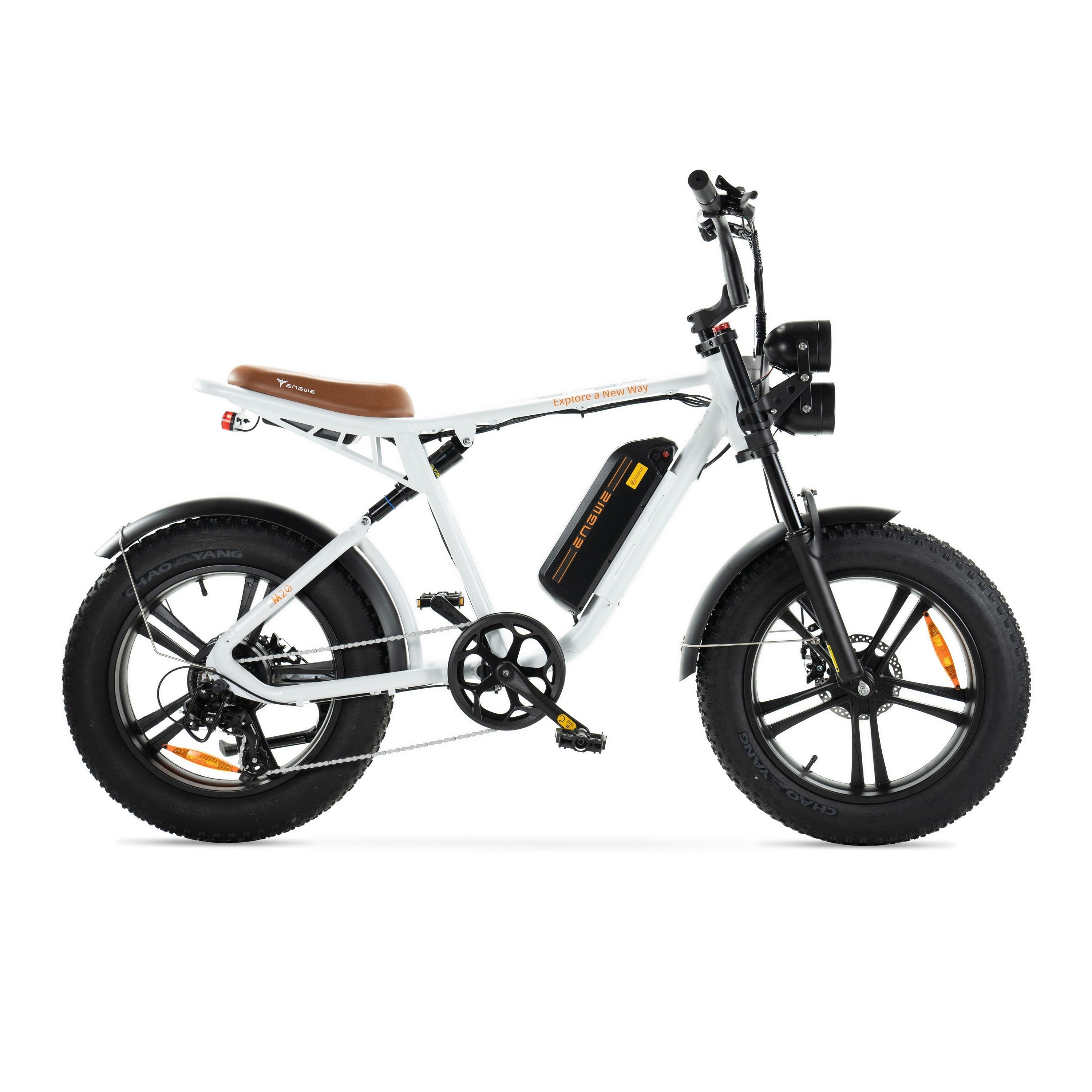 Bicicletta elettrica Engwe M20 stile motociclistico - batteria singola 750w