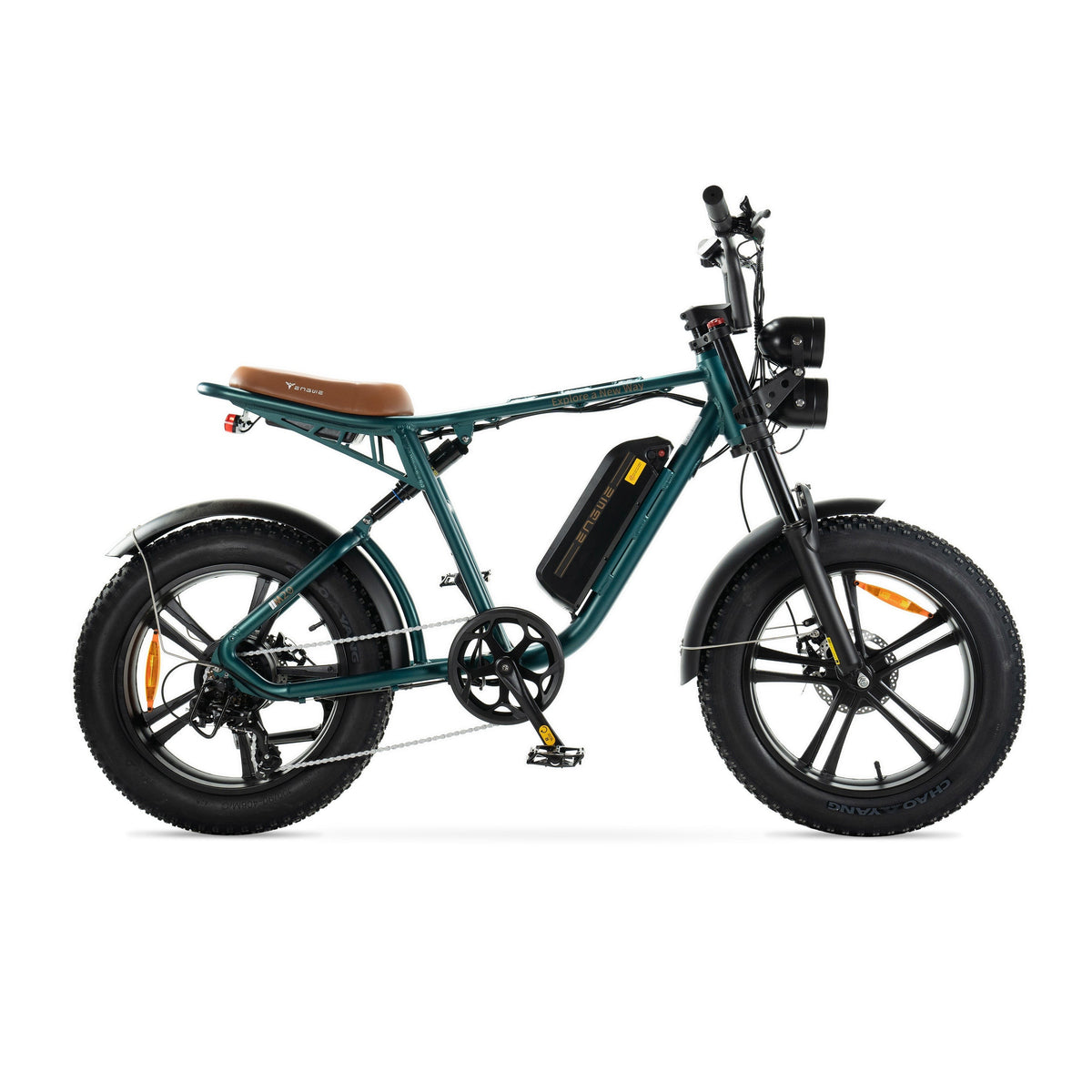Bicicletta elettrica Engwe M20 stile motociclistico - batteria singola 750w