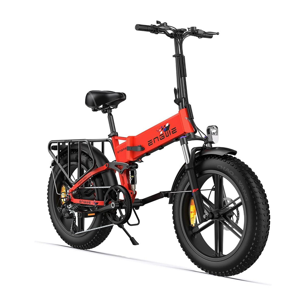 Bicicletta elettrica pieghevole Engwe ENGINE X 250W - arancio