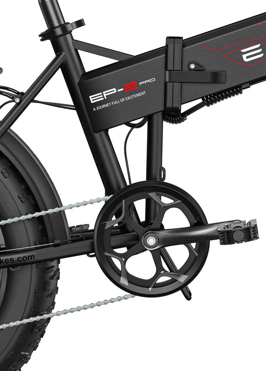 Bicicletta elettrica pieghevole Engwe EP-2 Pro 250W - nero