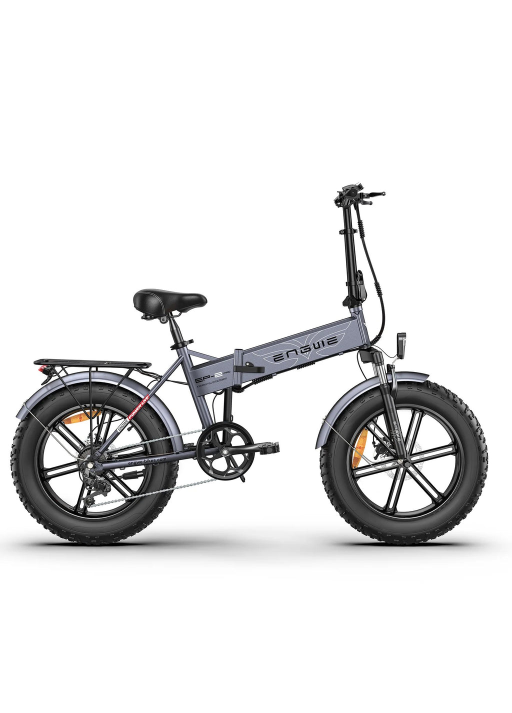 Bicicletta elettrica pieghevole Engwe EP-2 Pro 250W - Grigio