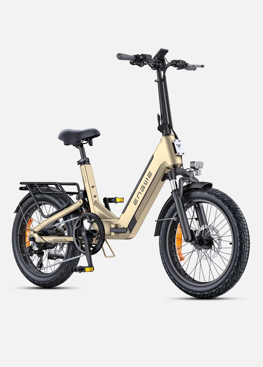 Bicicletta elettrica pieghevole Engwe L20 3.0 Boost 250W 48V 13,5Ah - oro