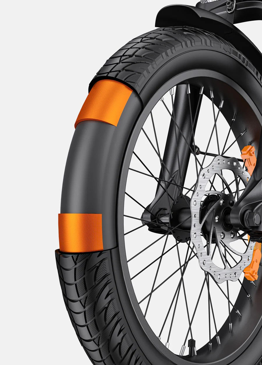 Bicicletta elettrica pieghevole Engwe L20 3.0 pro 250W 48V 15Ah - nero