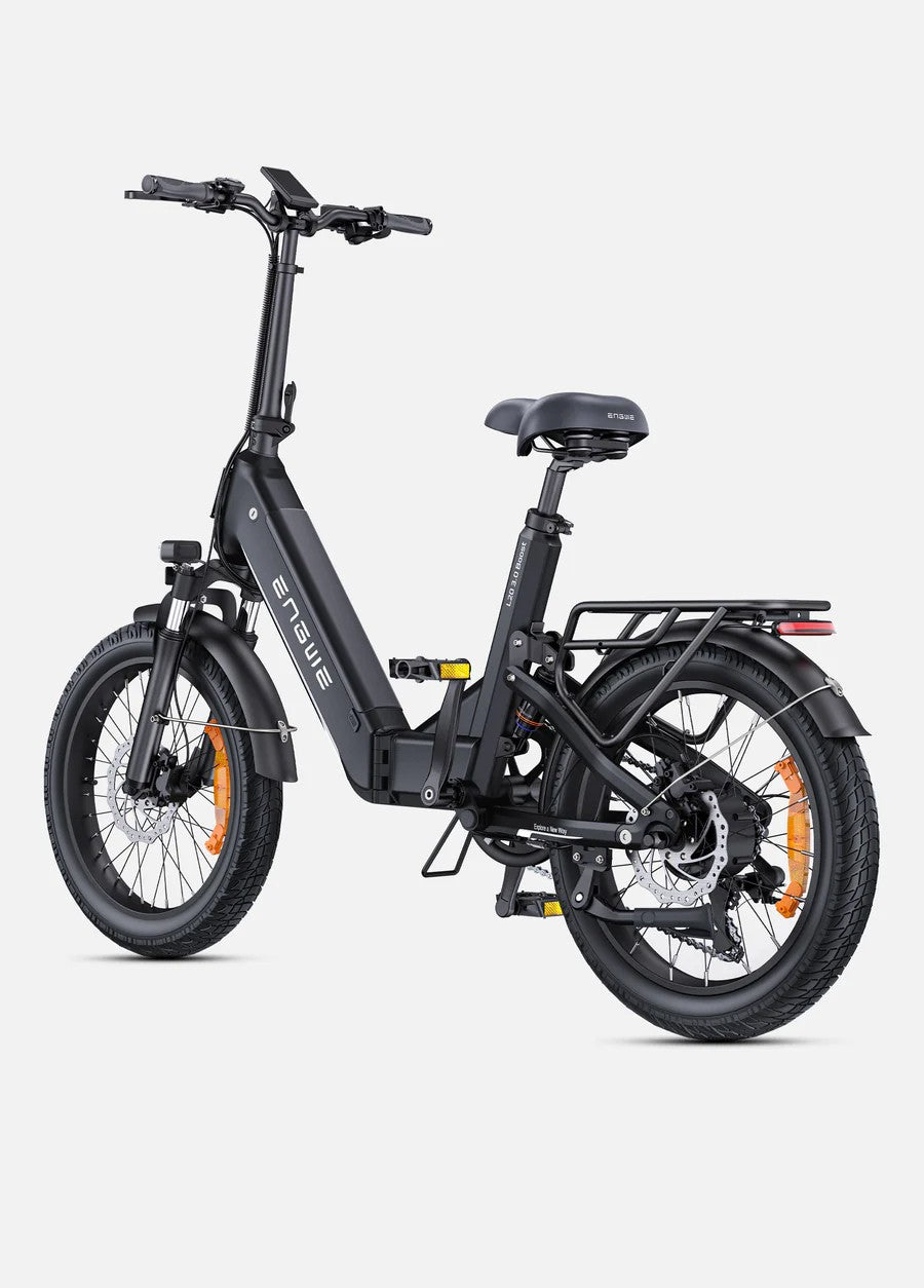 Bicicletta elettrica pieghevole Engwe L20 3.0 pro 250W 48V 15Ah - nero