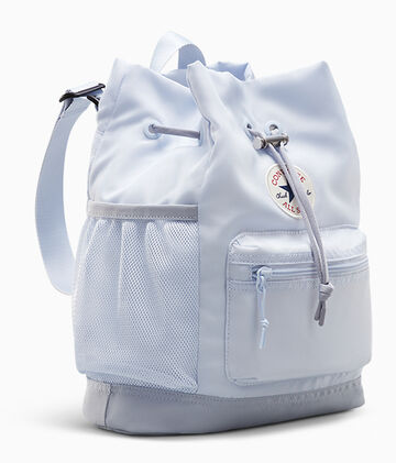 Borsa a secchiello con cintura Go Lo - Celeste