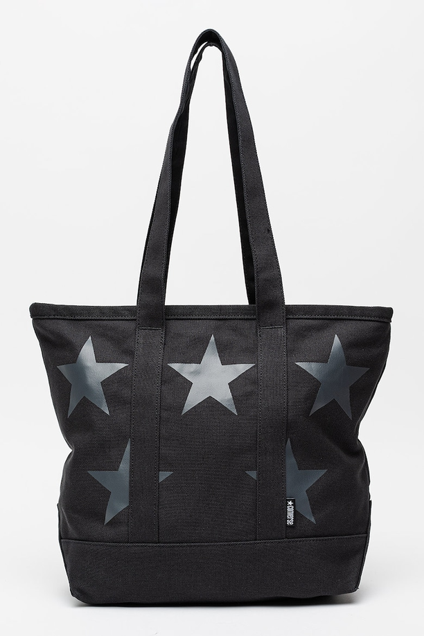 Borsa Converse Five Star Canvas Tote - Nero
