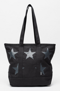 Borsa Converse Five Star Canvas Tote - Nero