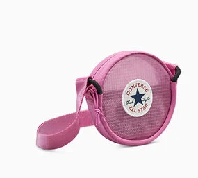 Borsa Converse Round Mesh Floating Pocket Pouch - Fucsia