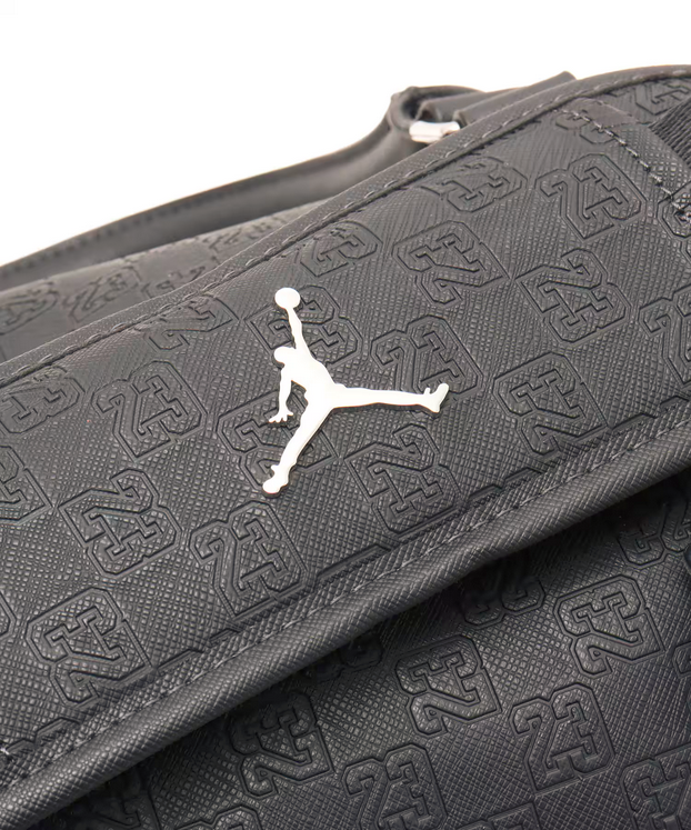 Borsone Jordan Monogram Duffle - Nero/Argento