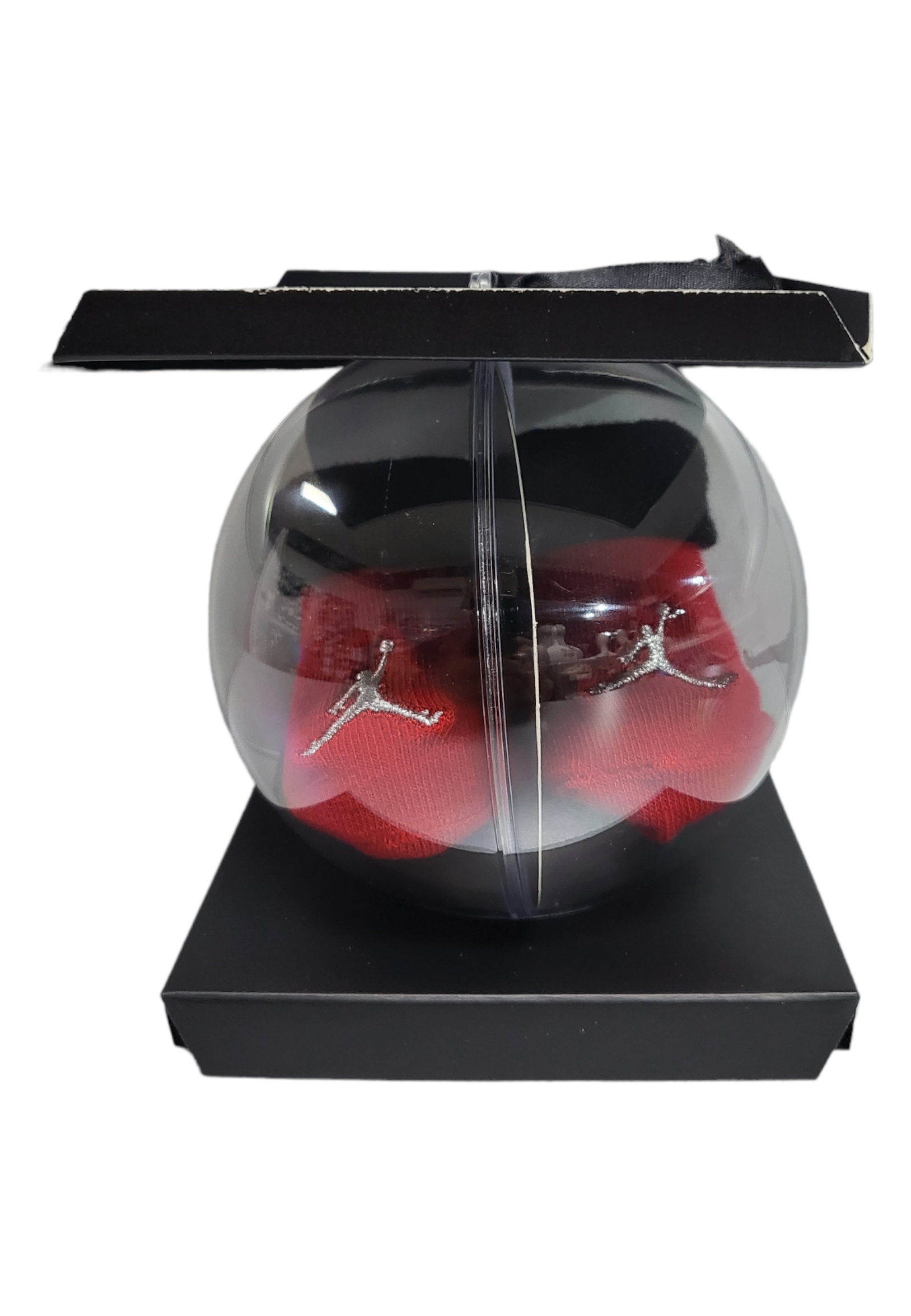 CALZE JORDAN NEONATO - ROSSO/NERO