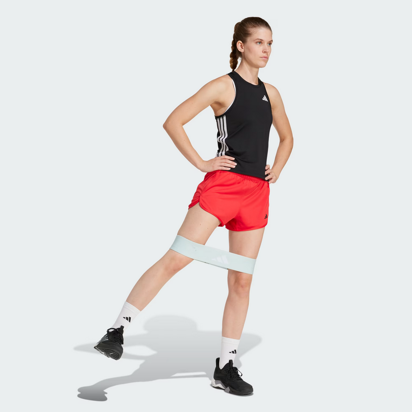 Canotta Donna Adidas Essentials 3-Stripes Workout - Nero