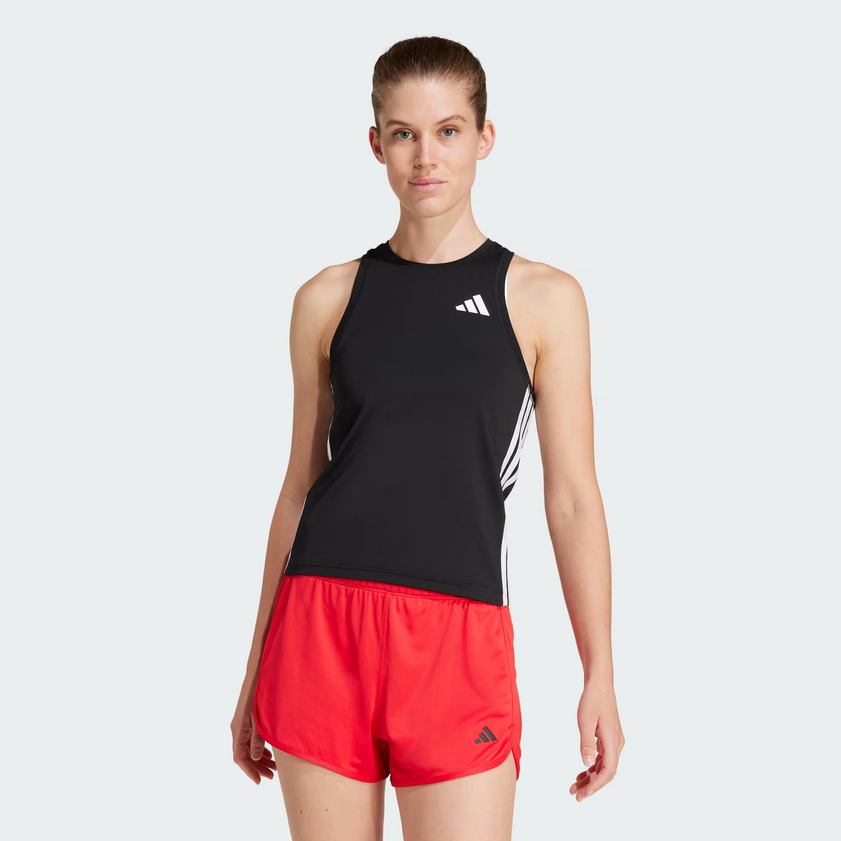 Canotta Donna Adidas Essentials 3-Stripes Workout - Nero
