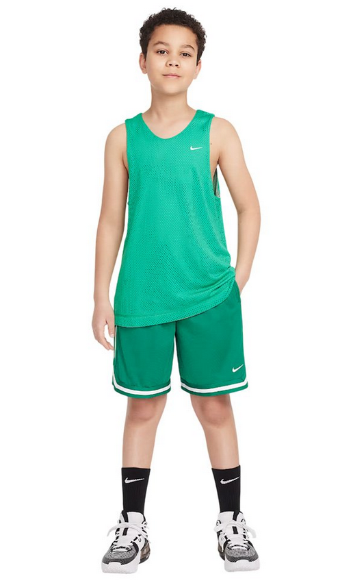 Canotta Ragazzo Nike Reversibile Dri-Fit  - Verde