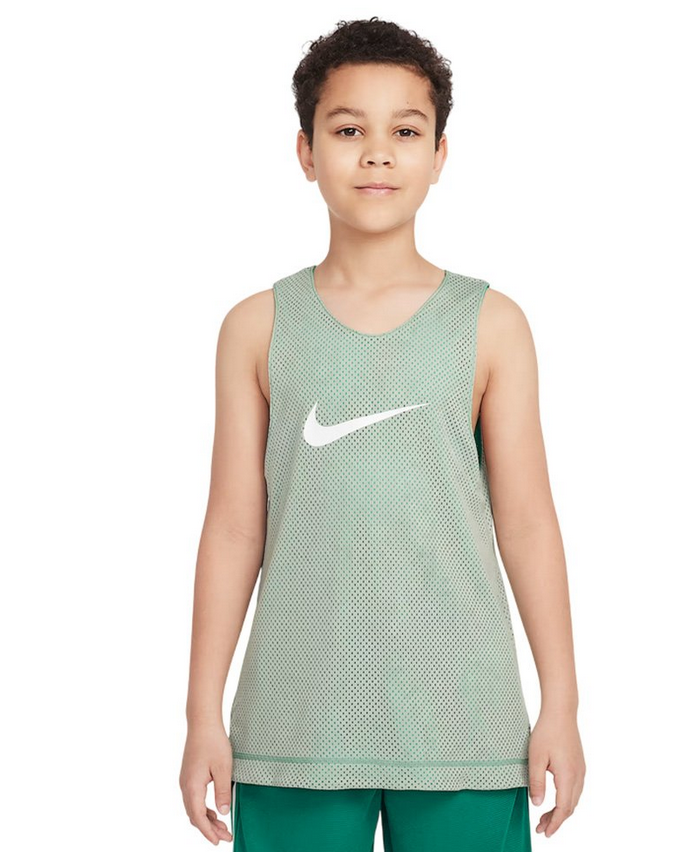 Canotta Ragazzo Nike Reversibile Dri-Fit  - Verde