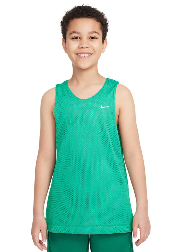 Canotta Ragazzo Nike Reversibile Dri-Fit  - Verde