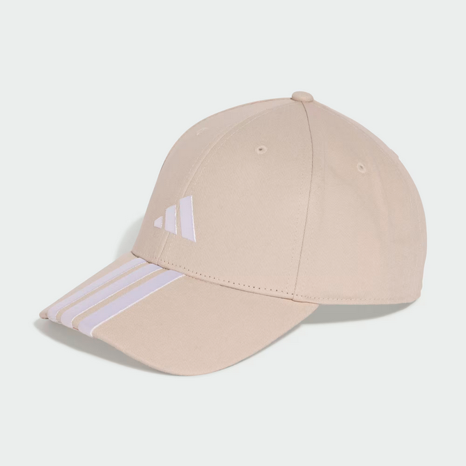 Cappellino ADIDAS da baseball 3-Stripes - BEIGE