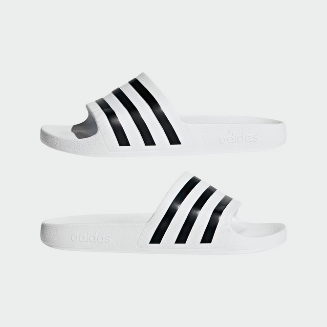 Ciabatta Adidas Adilette Aqua - Bianco/Nero