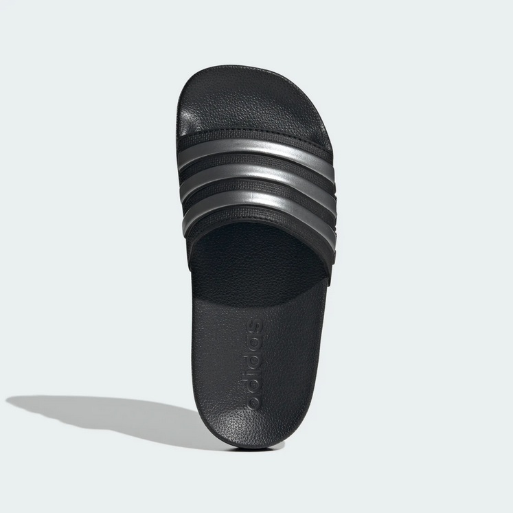 Ciabatta Ragazzo Adidas Adilette Shower K - NERO\ARGENTO