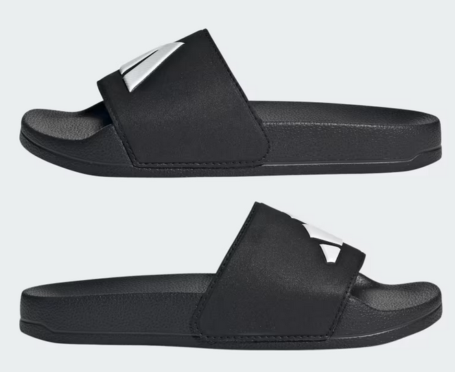 Ciabatta Ragazzo Adidas Adilette Shower logo K - NERO